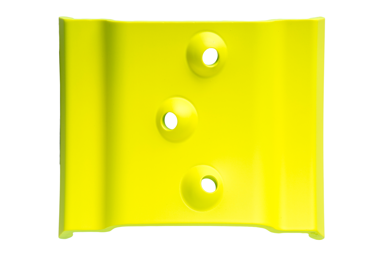Fluo Yellow matte wheel finish sample