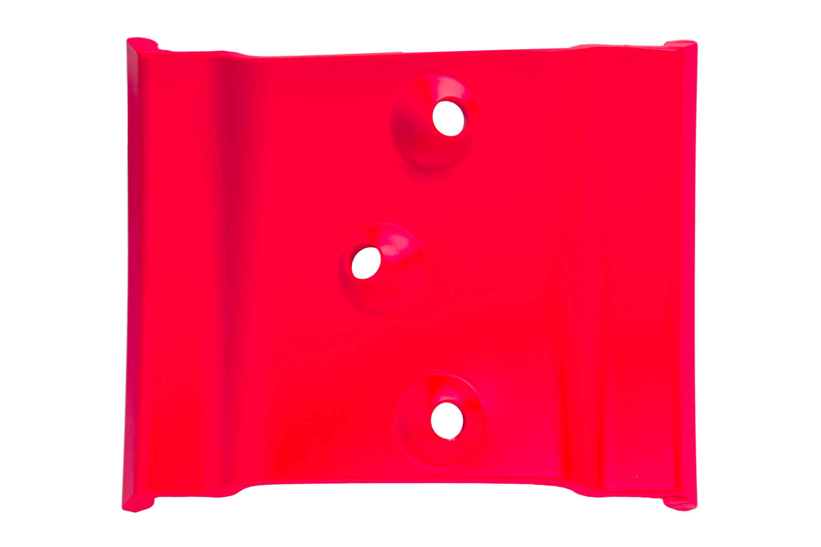 Fluo Red matte wheel finish sample